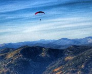 Paragliding over The Big Mtn Whitefish