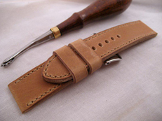 Italian leather watch straps